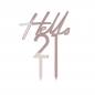 Preview: Cake Topper - Hello 21